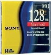 Sony Magneto Optical Disk 3.5  MAC formatted (EDM128CMF)